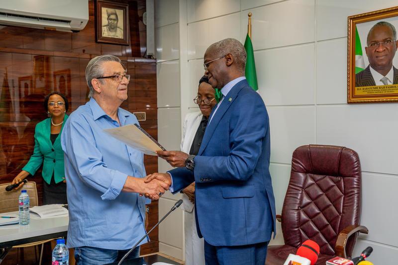 25 Years after Winning Gold Medals for Nigeria, Westerhof Gets His House Keys