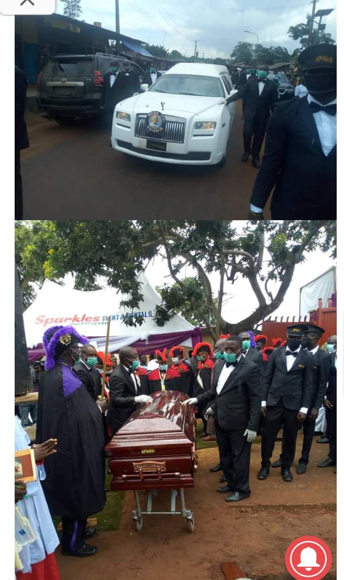 Chimamanda Adichie’s Father Laid To Rest In Anambra