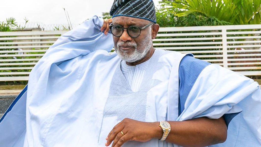 BREAKING: Ondo Governor, Akeredolu is Dead