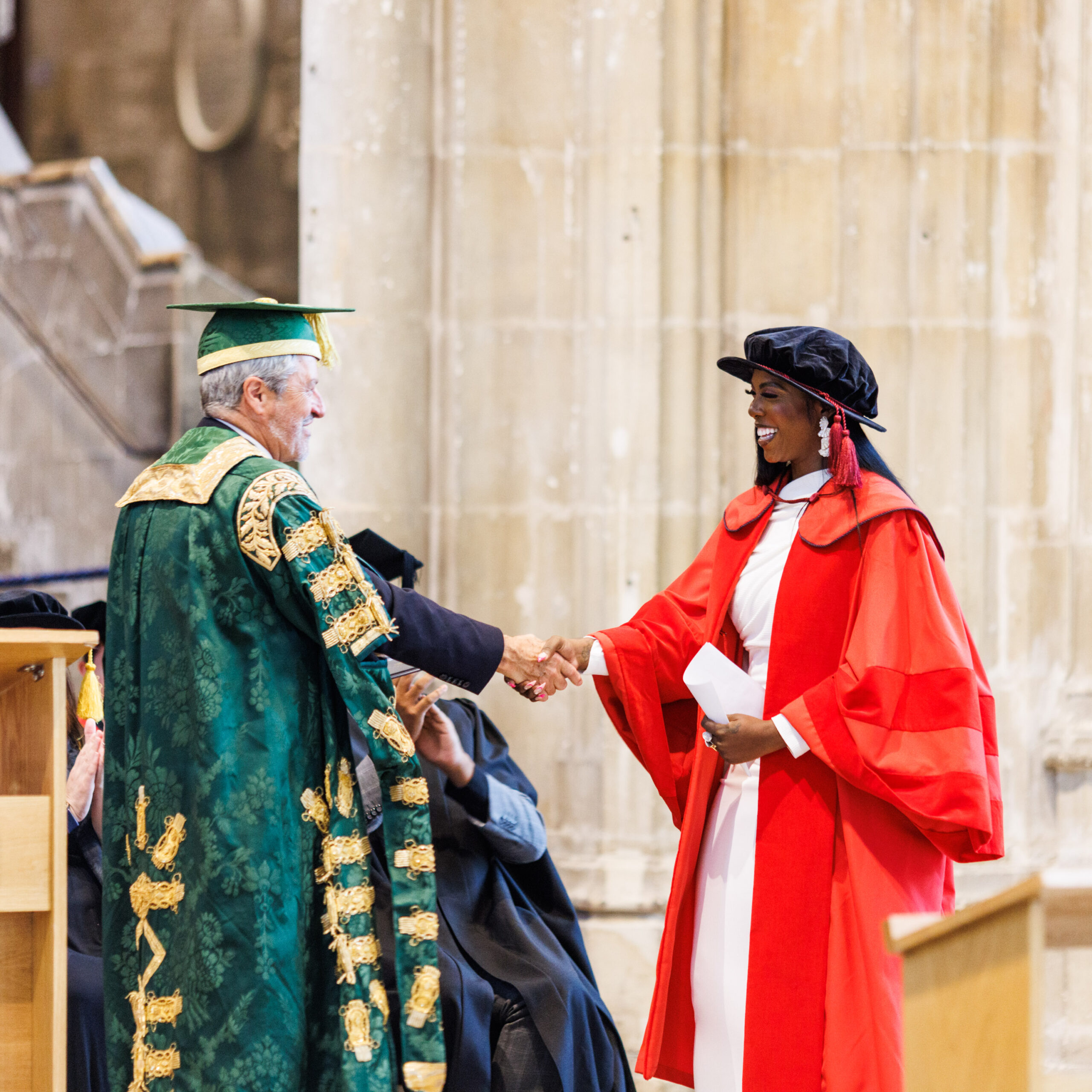 PHOTO: TIWA SAVAGE AWARDED AN HONORARY DOCTORATE BY ALMA MATER IN UK