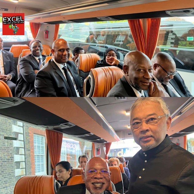 Mixed Reactions as African Leaders are Conveyed by Buses to Queen Elizabeth II’s Funeral in UK