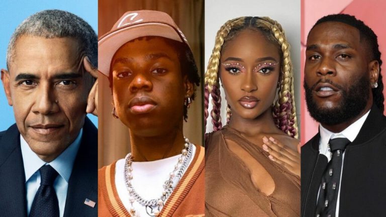 Burna Boy, Rema, Ayra Make Obama’s 2022 Music List