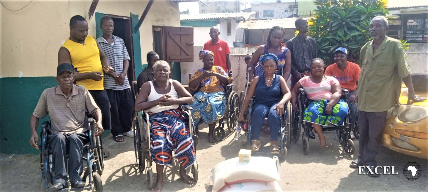 KDE donates rice to disabled organizations in Liberia