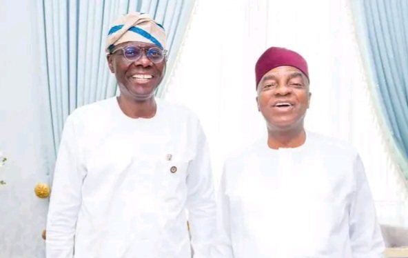 Sanwo-Olu Meets Bishop Oyedepo Ahead of Guber Election