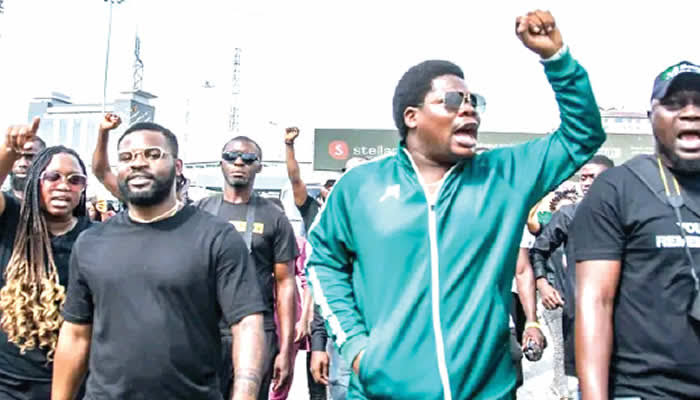 Lagos Police Boss Meets Falz, Macaroni, Others Ahead of Guber Election