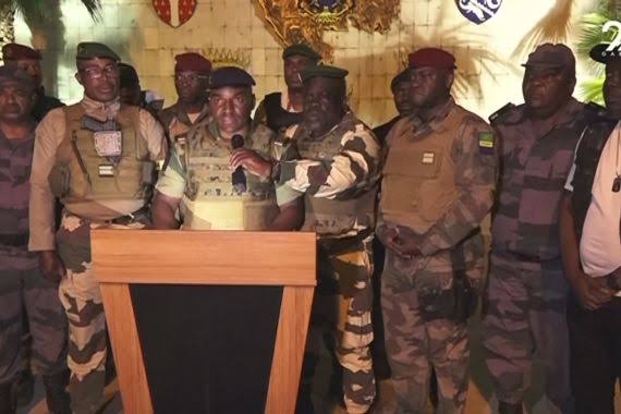 Military Officers Seize Power in Gabon