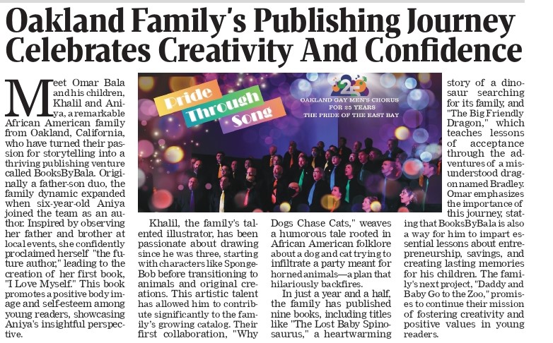 Oakland Family’s Publishing Journey Celebrates Creativity and Builds Confidence in Young Writers