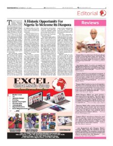A Historic Opportunity for Nigeria to Welcome Its Diaspora Home